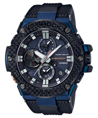 GSTB100XB-2A | Black and Blue G-STEEL Men's Watch G-SHOCK - Casio