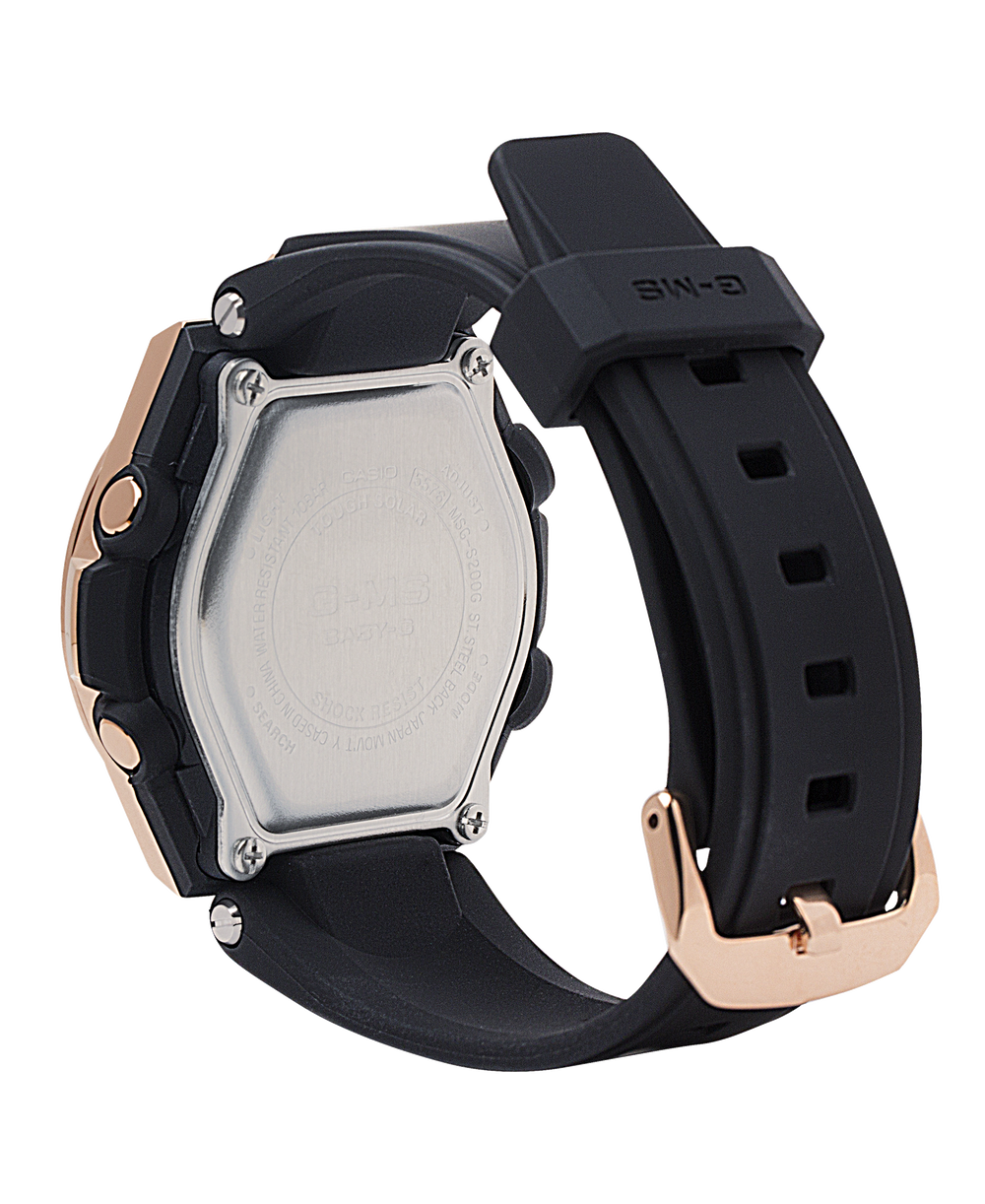 MSGS200G-1A | BABY-G Women's Black and Pink Watch - Casio