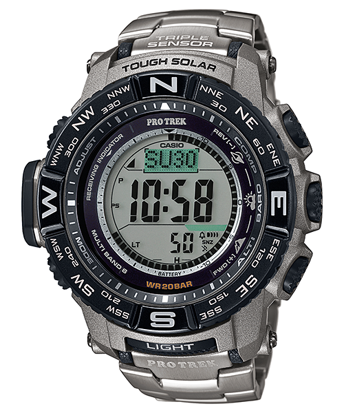 PRW3500T-7 | Titanium Watch - PRO TREK - Casio