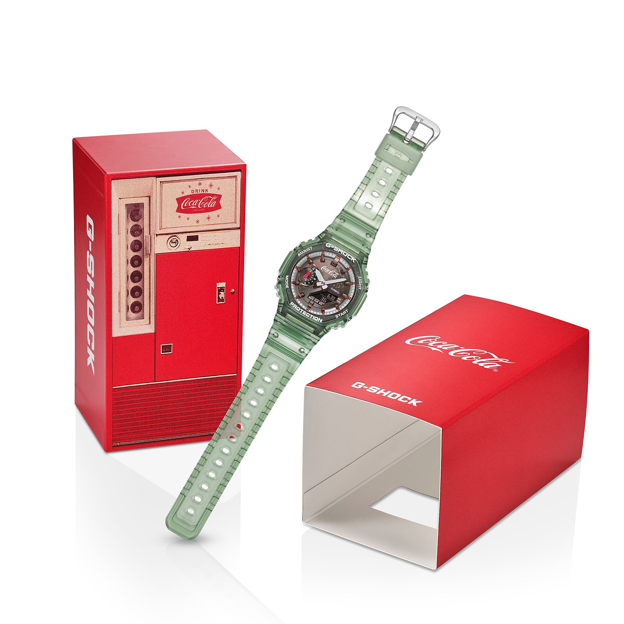 GA2100CC-3A | G-SHOCK ANALOG-DIGITAL Green - Casio