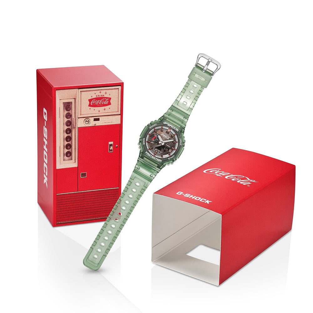 GA2100CC-3A | G-SHOCK ANALOG-DIGITAL Green - Casio