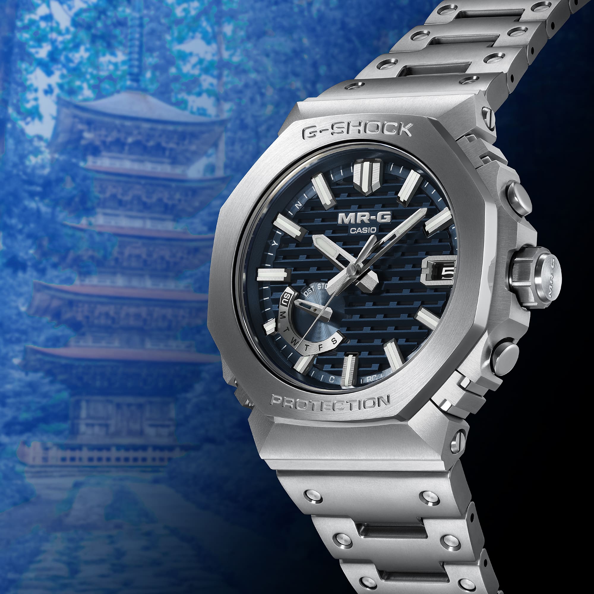 MRGB2100D-2A | G-SHOCK MR-G Silver - Casio
