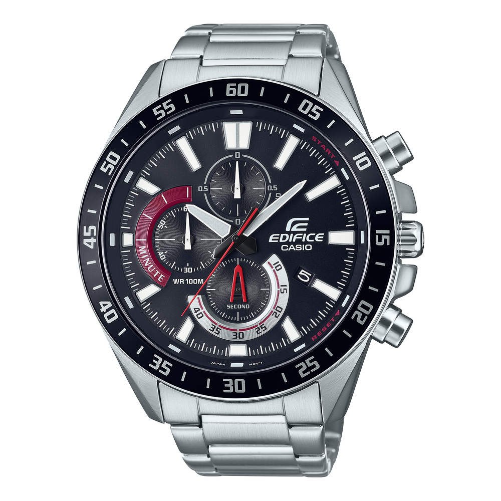 EFV620D-1A4V | Edifice Chronograph Watch with Red Accents - Casio