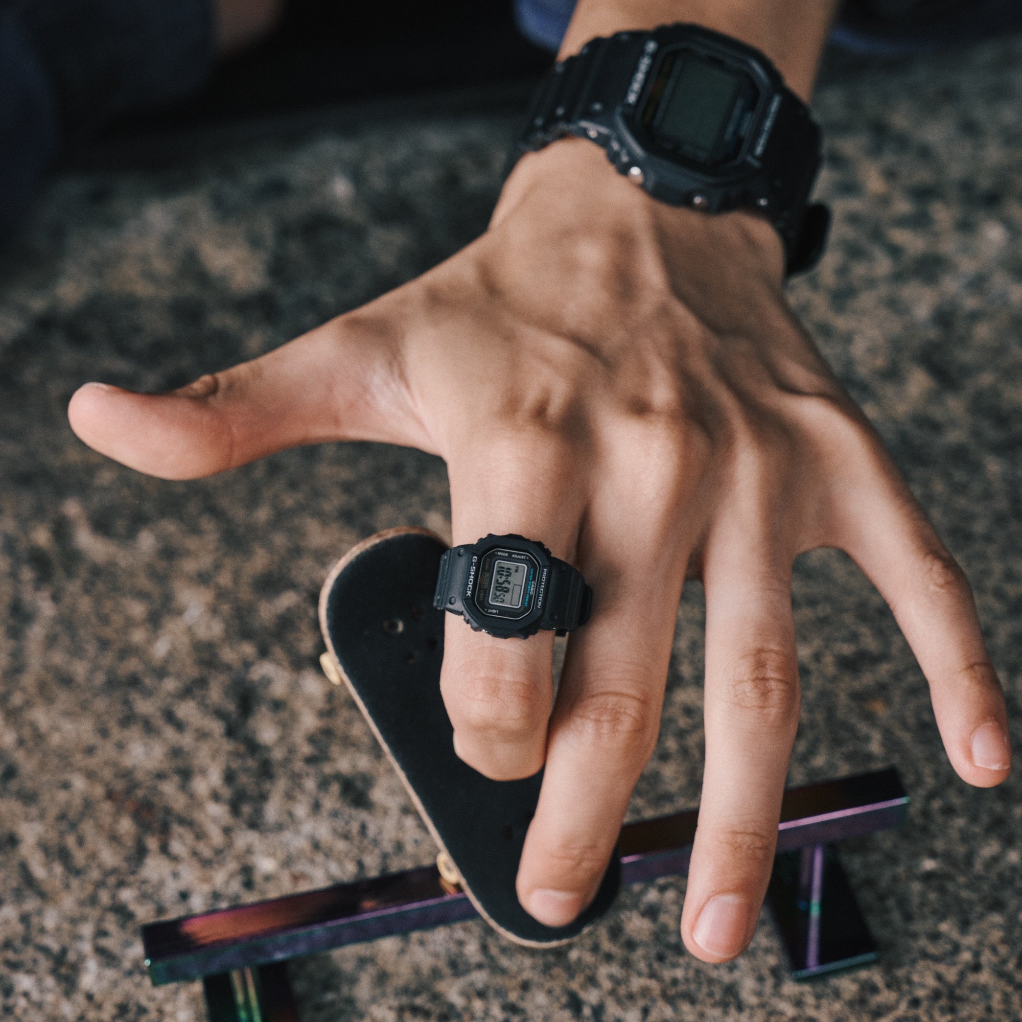 DWN5600-1 | Ring Watch: Black G-SHOCK Nano - Casio