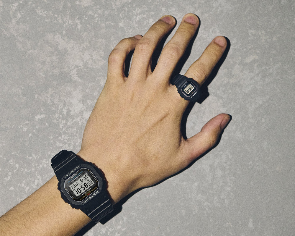 DWN5600-9 | Ring Watch: Yellow G-SHOCK Nano - Casio