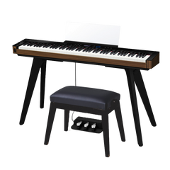 PXS6000CSBG | Digital Piano Bundle | Privia Concert Piano With Bench & Stand - Casio
