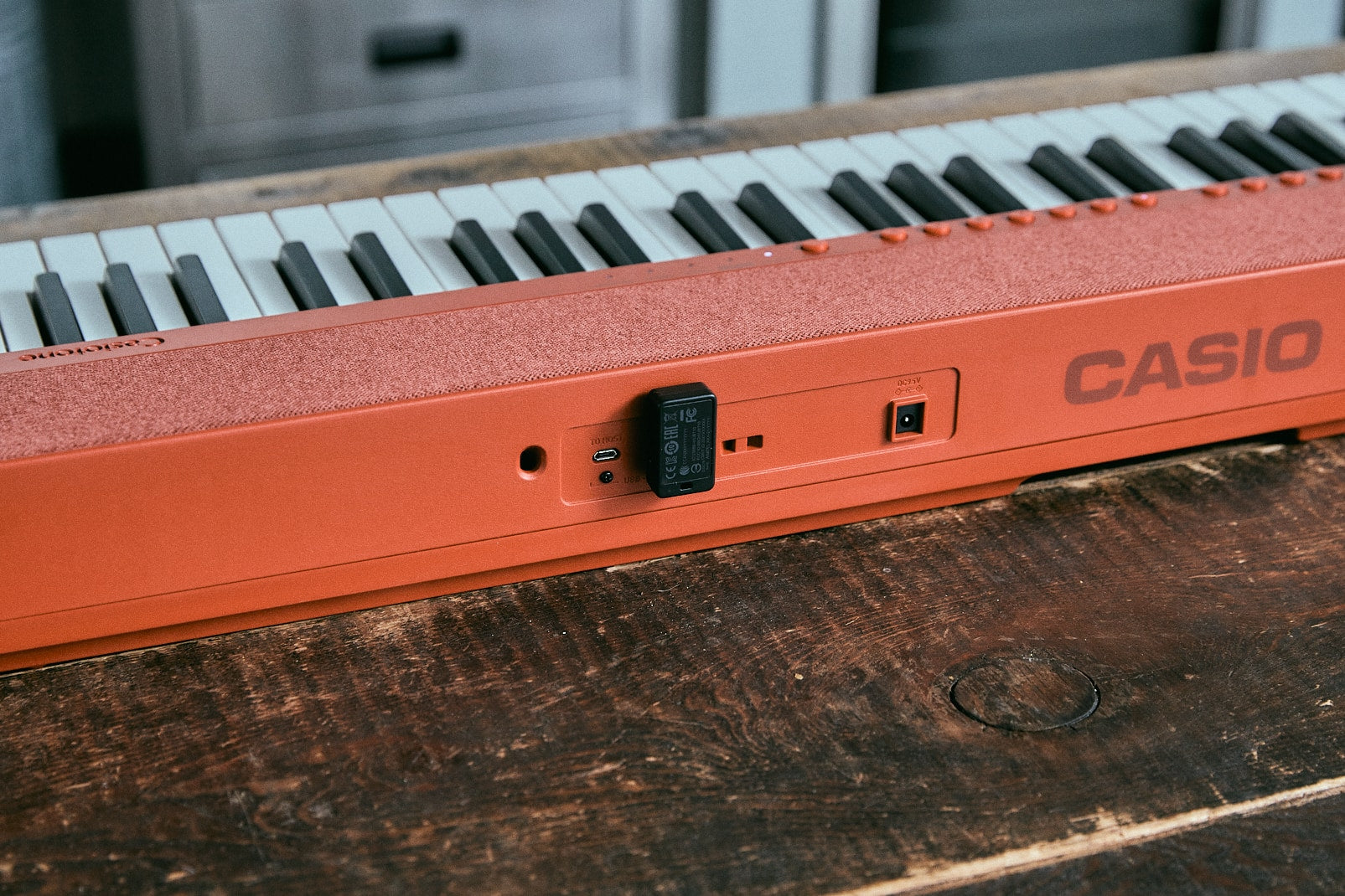 CTS1RDBT | Casiotone Red Portable Keyboard with Wireless Adaptor - Casio