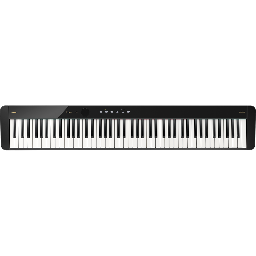 PXS5000CSSP | Digital Piano Bundle | Privia Concert Piano With Stand And Pedals - Casio