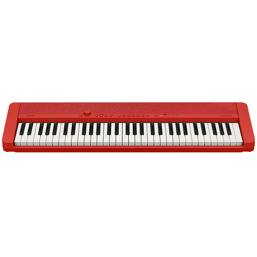 CT-S1RD | Casiotone 61 Key Red Portable Keyboard - Casio