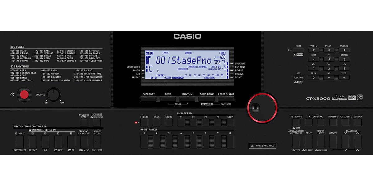 CT-X3000 | CT-X - Casio