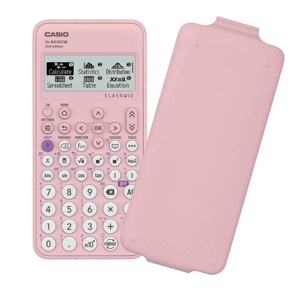 fx-9910CW ClassWiz Advanced Scientific (2nd Generation fx-991CW) | Pink - Casio