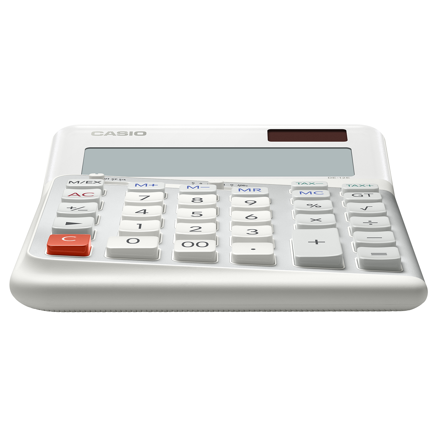 DE-12E-WE Ergonomic Desktop Calculator - Casio