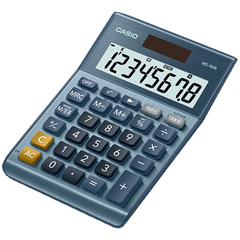 MS80B-BU | Blue Standard Calculator - Casio