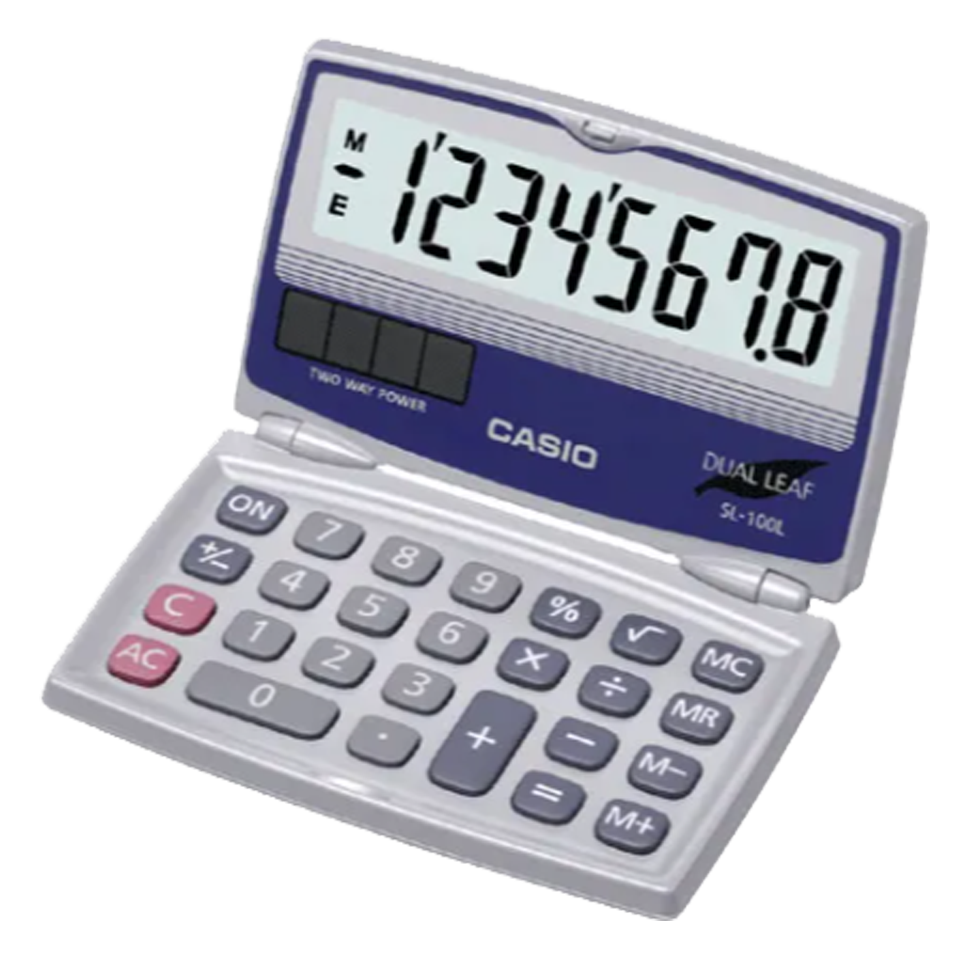 SL-100L Pocket Calculator | Folding Calculator - Casio