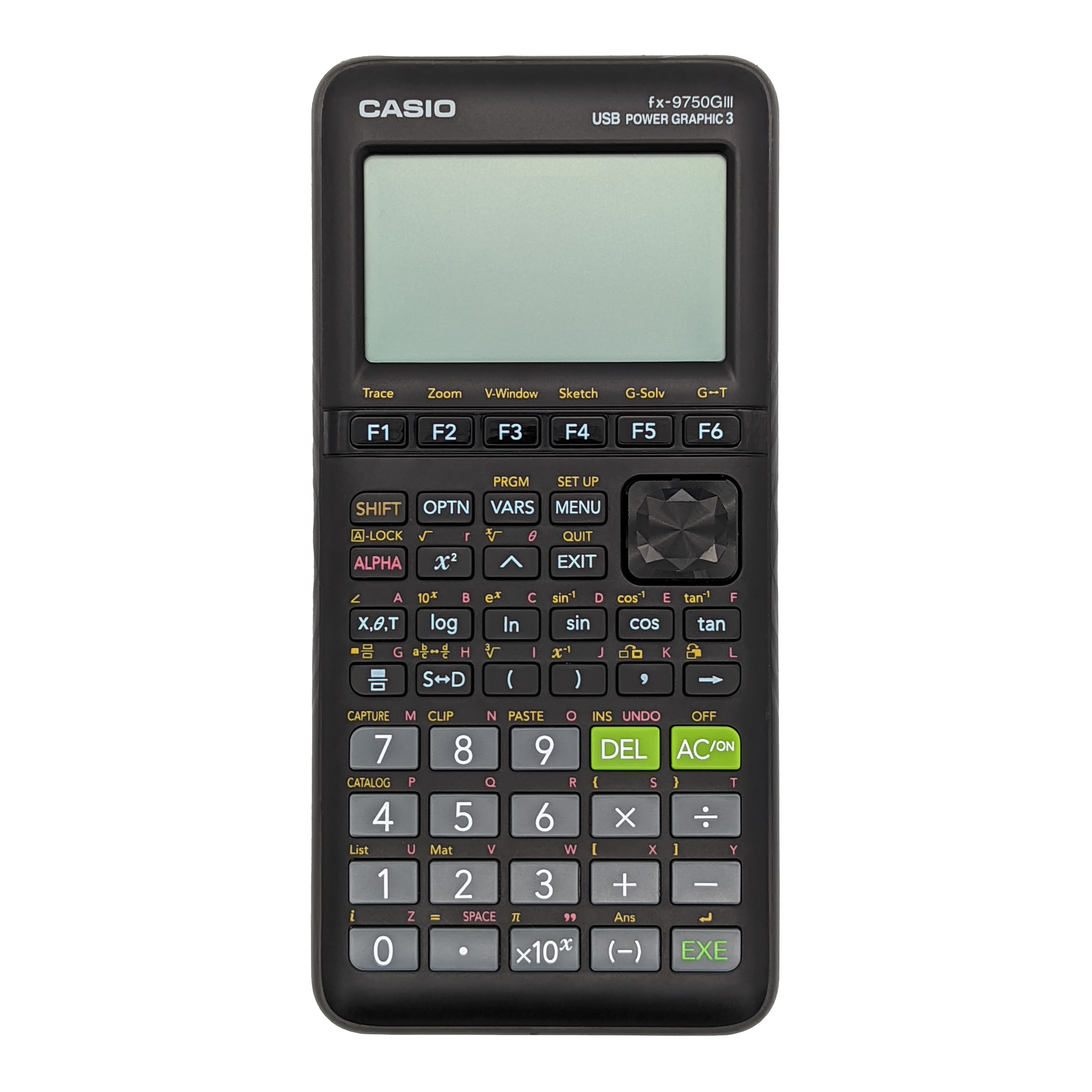 fx-9750GIII Grapher | All Black Graphing Calculator - Casio