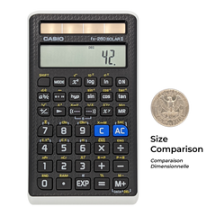 fx-260 SOLAR II Compact Scientific | Black Scientific Calculator - Casio