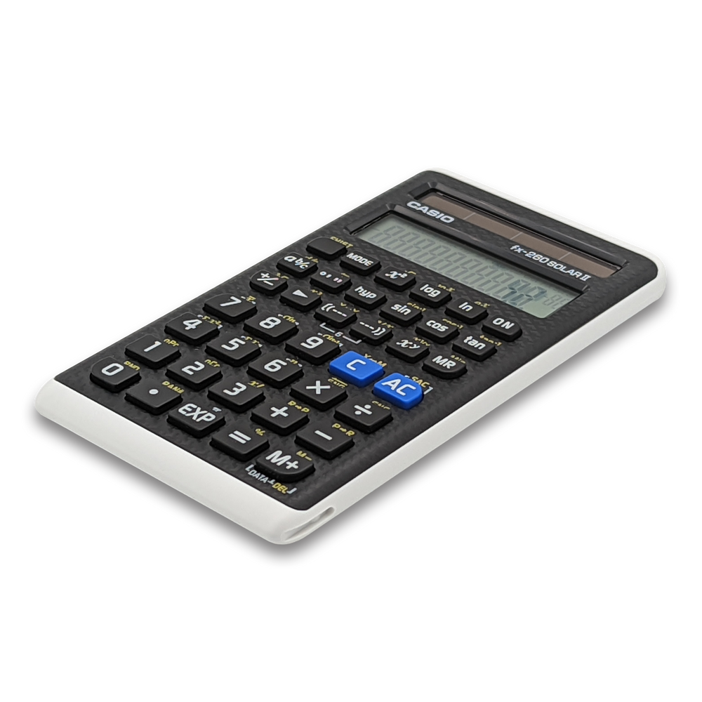 fx-260 SOLAR II Compact Scientific | Black Scientific Calculator - Casio