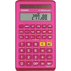 fx-260 SOLAR II Pink Edition | Scientific Calculator - Casio