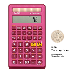 fx-260 SOLAR II Pink Edition | Scientific Calculator - Casio