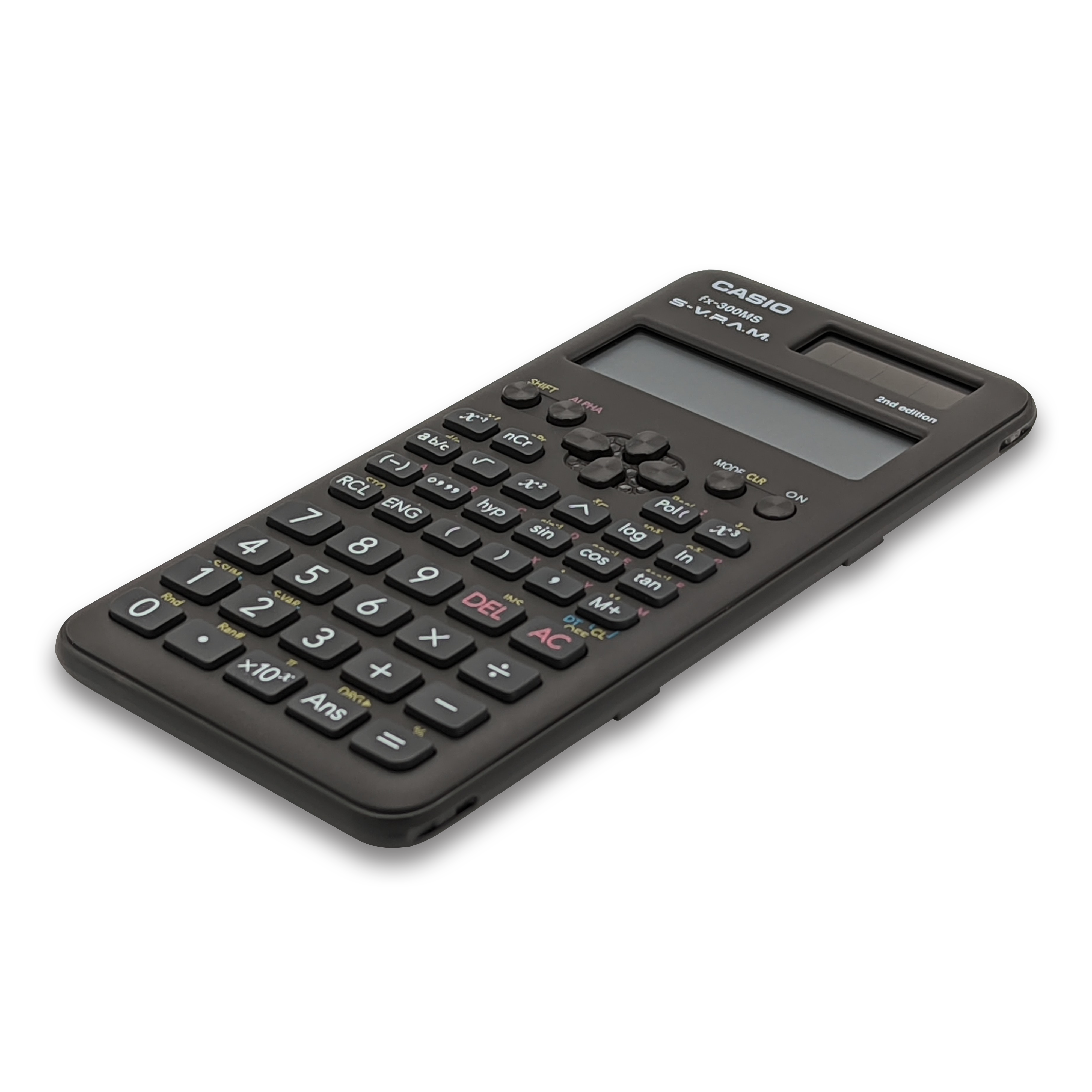 fx-300MS PLUS 2nd Edition | All Black Scientific Calculator - Casio