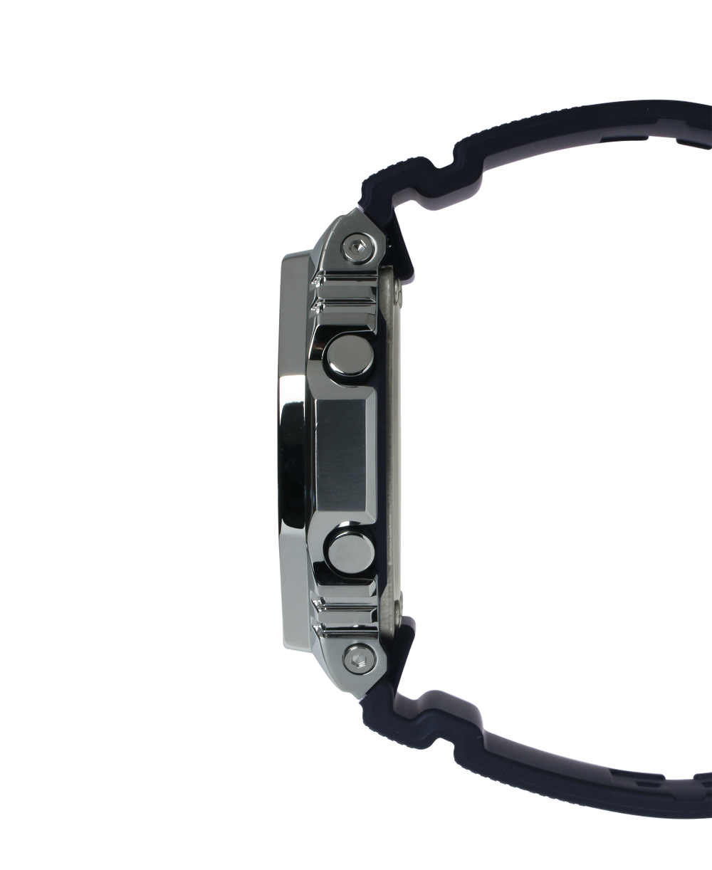 GM2100-1ASW | Black/Silver Steel Metal Watch | Casio G-SHOCK - Casio