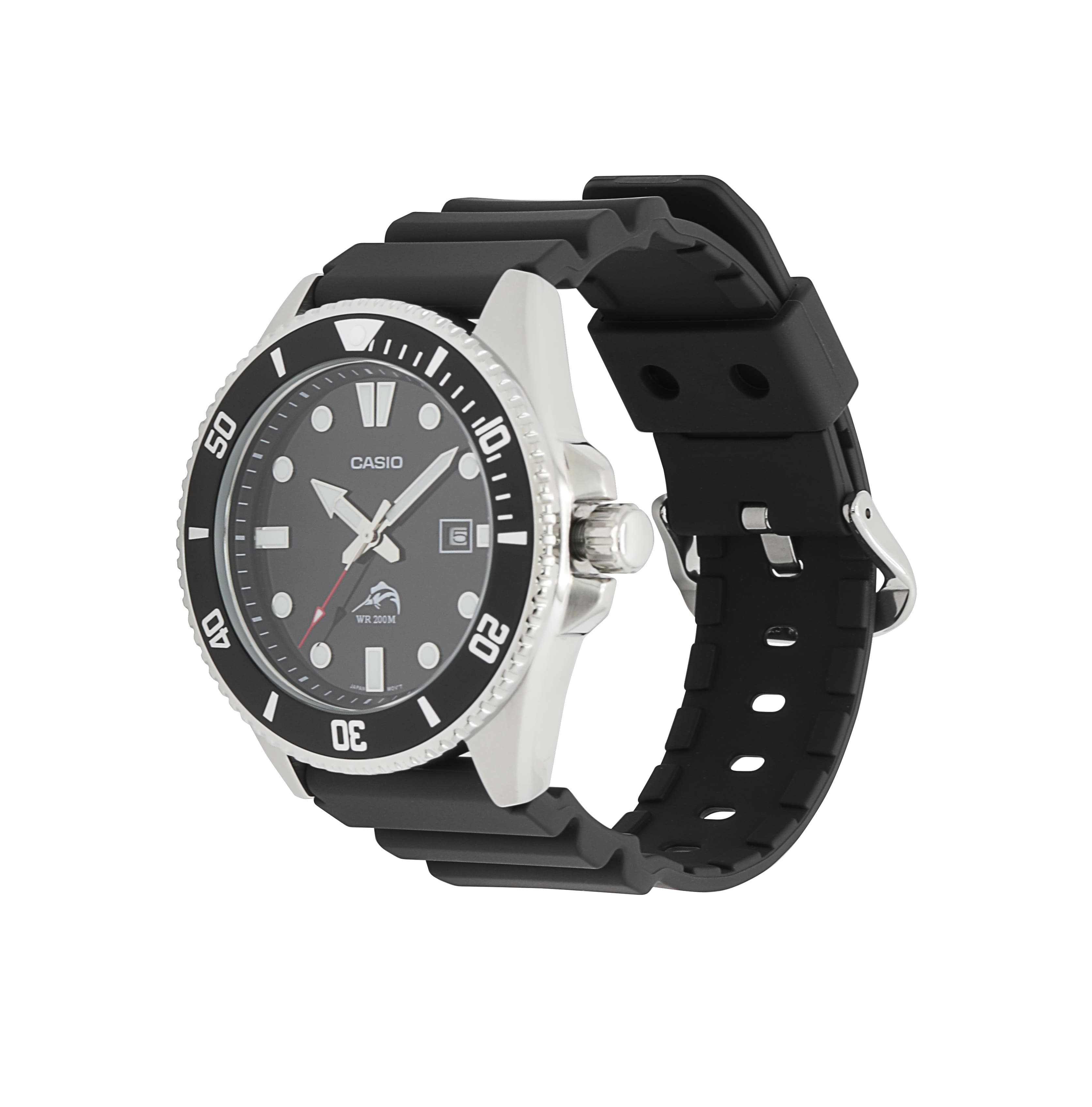 MDV106-1A | Casio Dive-Watch Style Silver Watch | Casio - Casio
