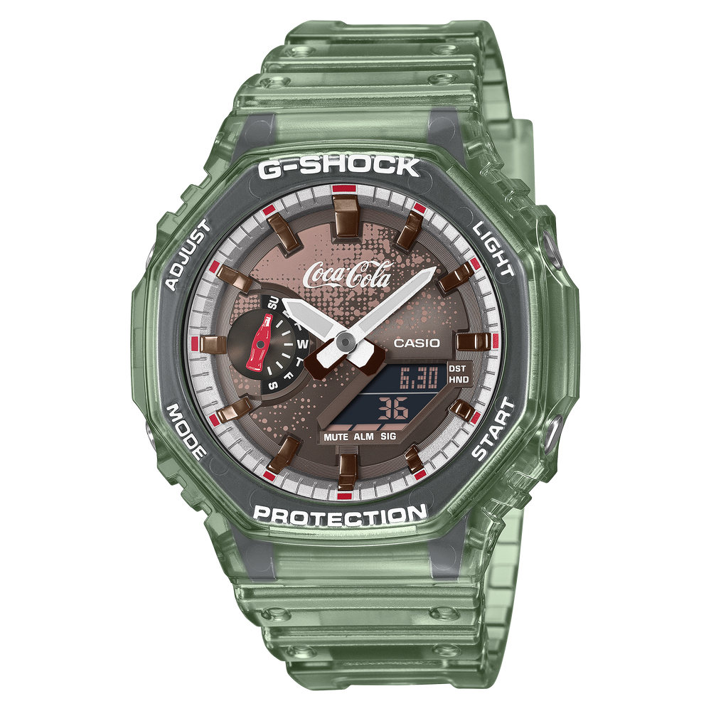 GA2100CC-3A | G-SHOCK ANALOG-DIGITAL Green - Casio
