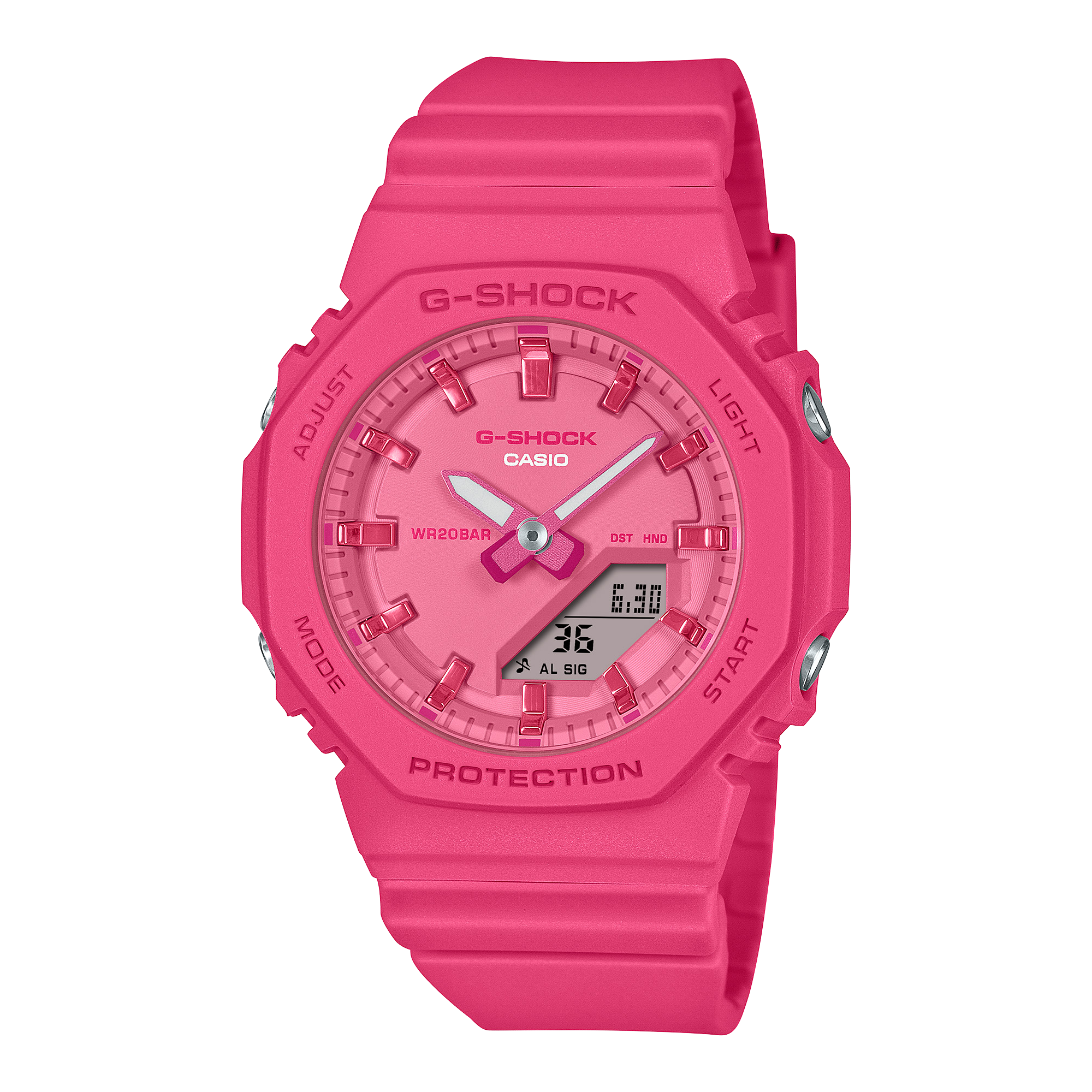 GMAP2100PP4A | G-SHOCK ANALOG-DIGITAL Pink - Casio