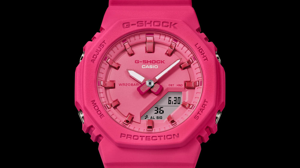 GMAP2100PP4A | G-SHOCK ANALOG-DIGITAL Pink - Casio