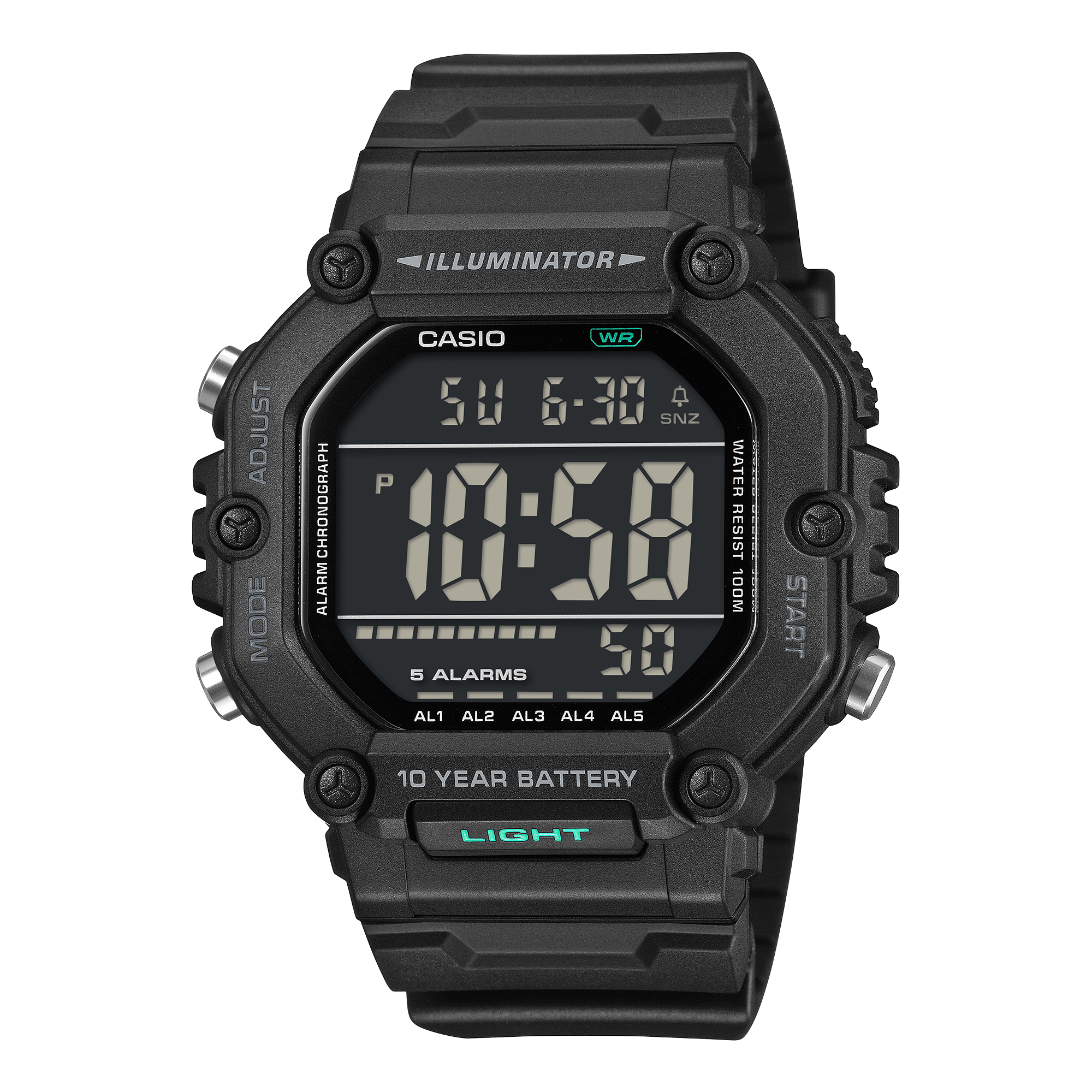 AE1600HX-1BV | Digital Black - Casio