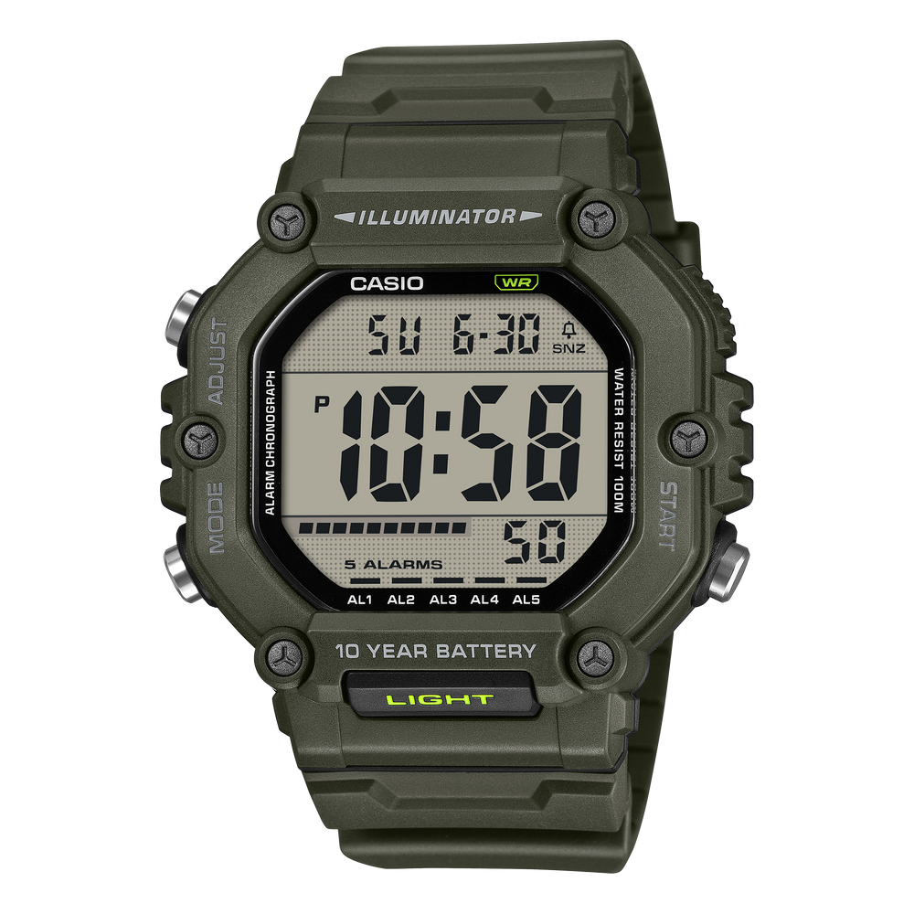 AE1600HX-3AV | Digital Green - Casio