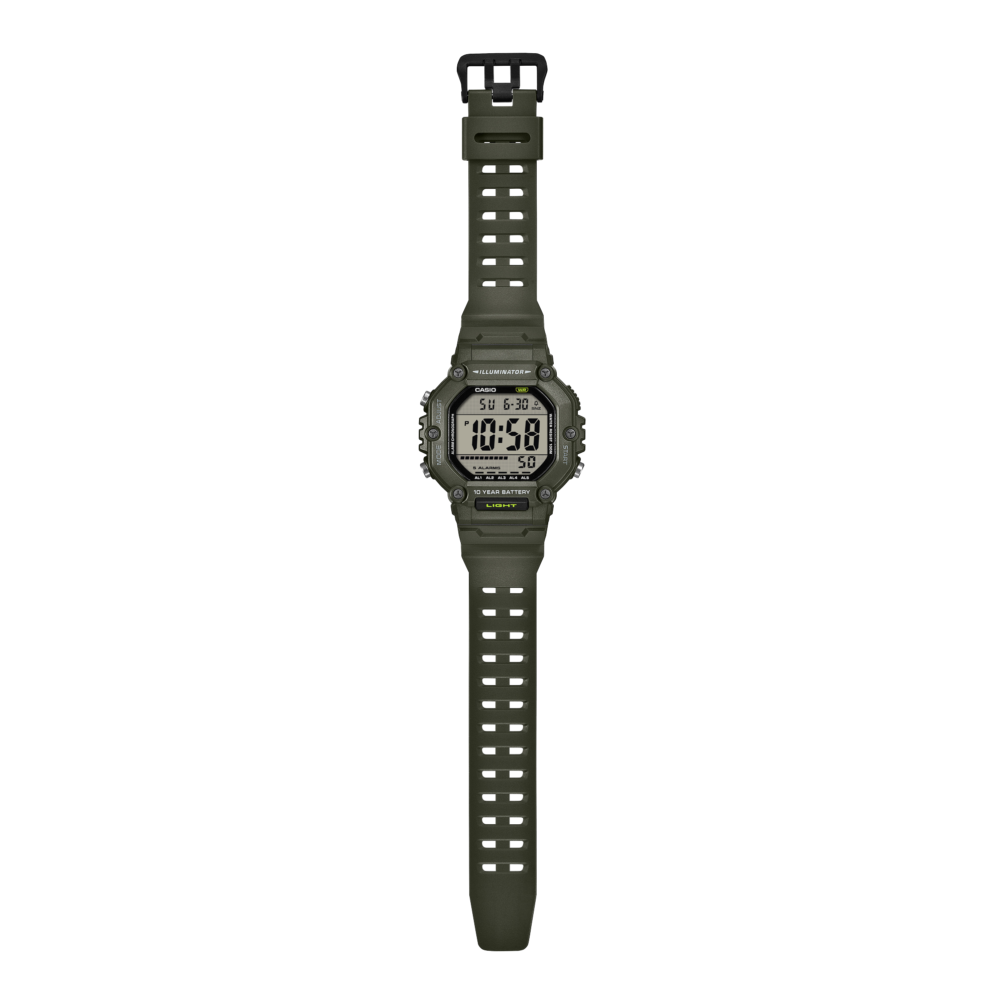 AE1600HX-3AV | Digital Green - Casio
