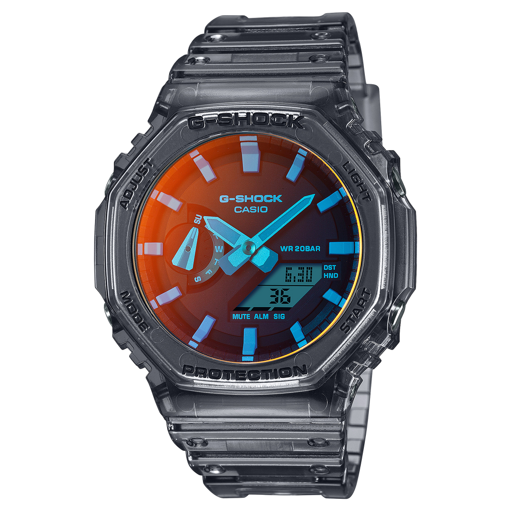 GA-2100TLS-8A | G-SHOCK ANALOG-DIGITAL Gray - Casio