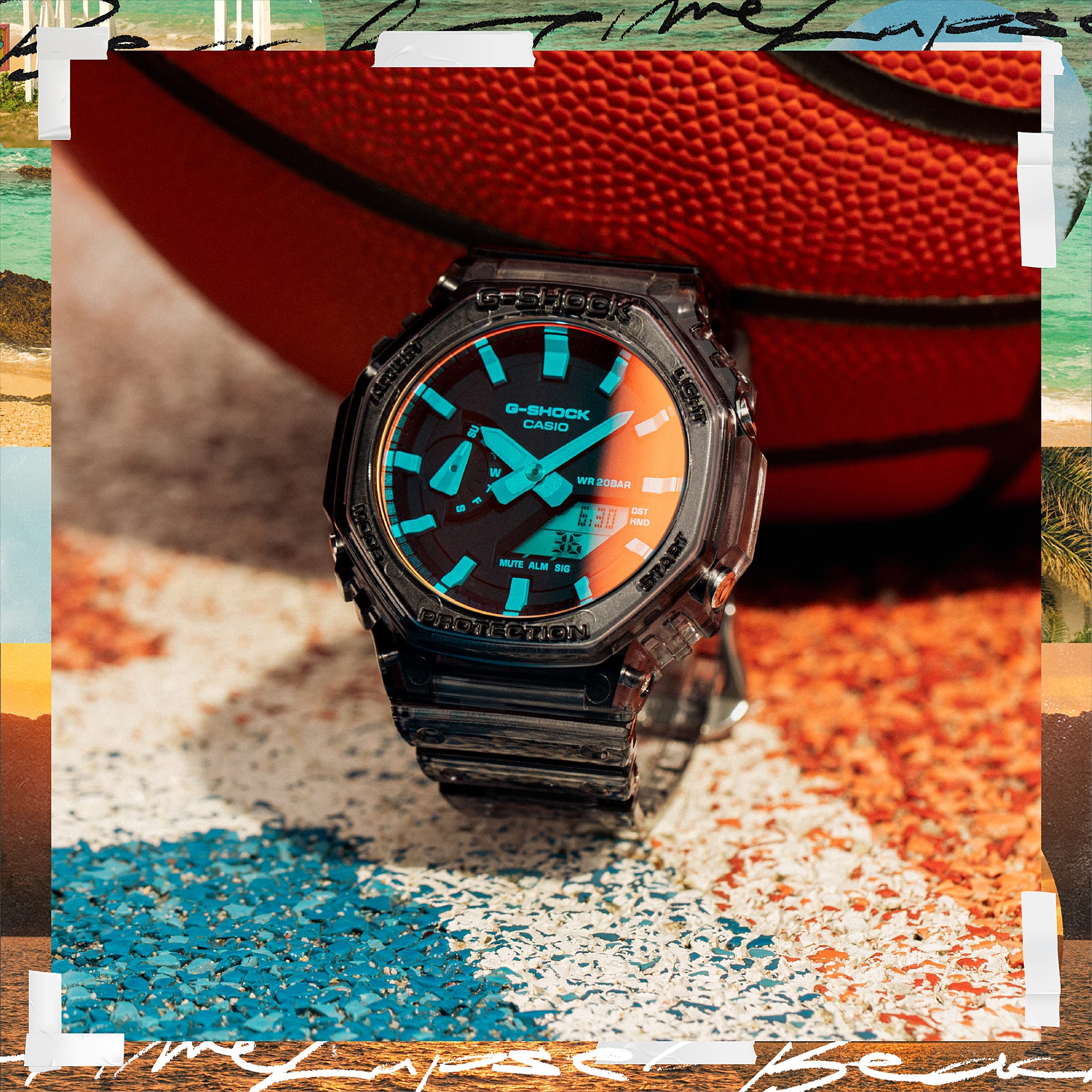 GA-2100TLS-8A | G-SHOCK ANALOG-DIGITAL Gray - Casio