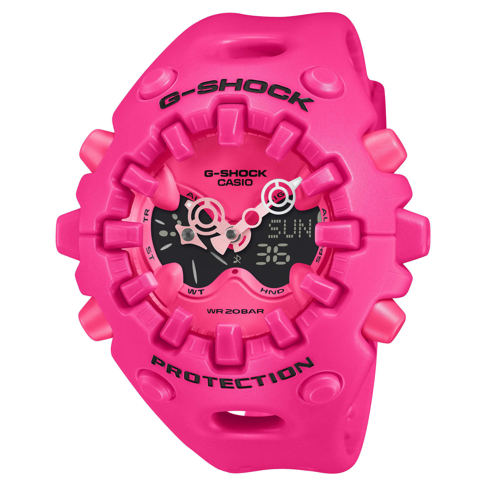 GAV01-4A | G-SHOCK ANALOG-DIGITAL Pink - Casio