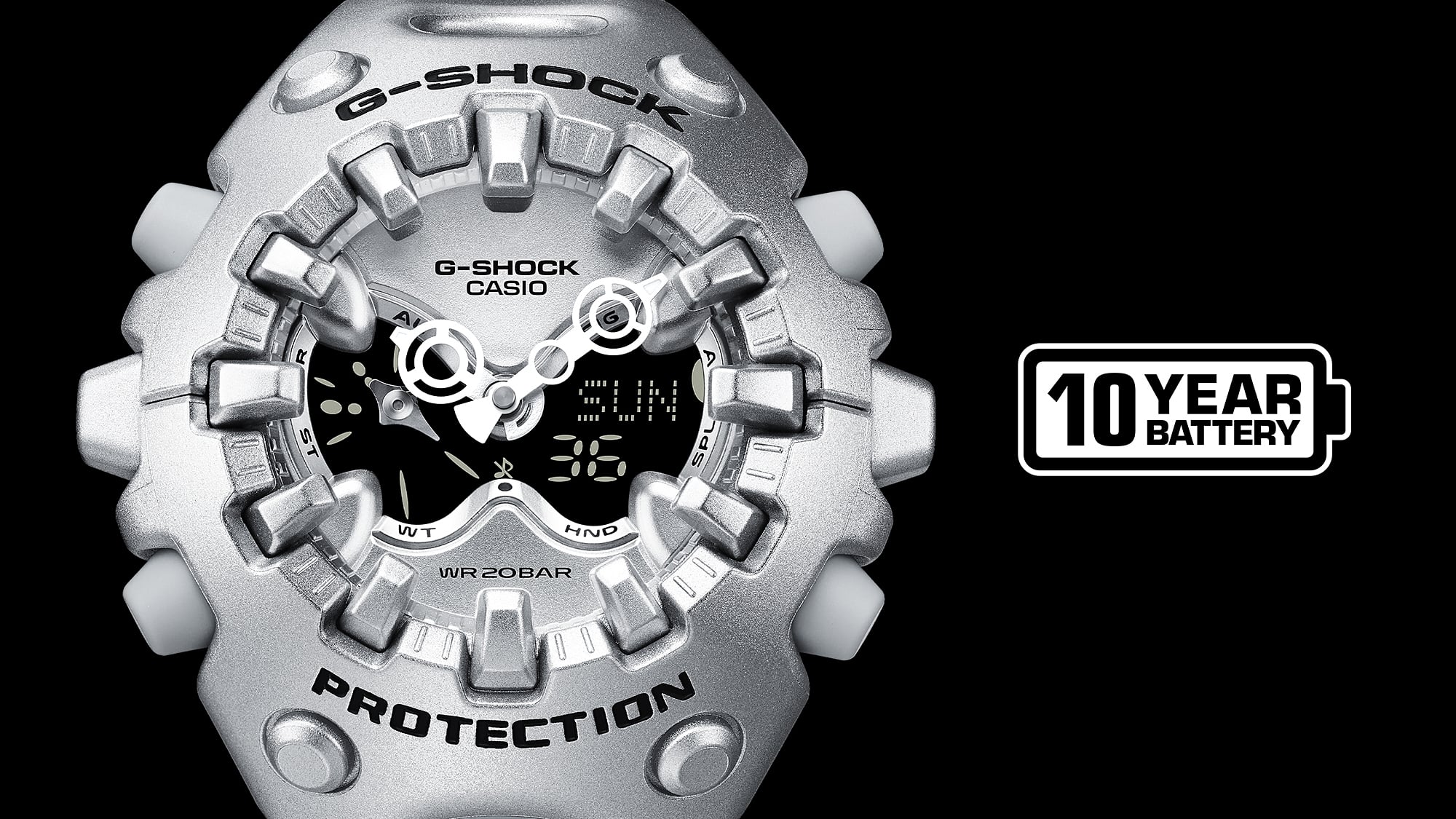 GAV01-4A | G-SHOCK ANALOG-DIGITAL Pink - Casio
