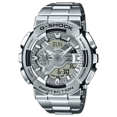 GM110D-8A | Silver Watch in Stainless Steel | G-SHOCK by Casio - Casio