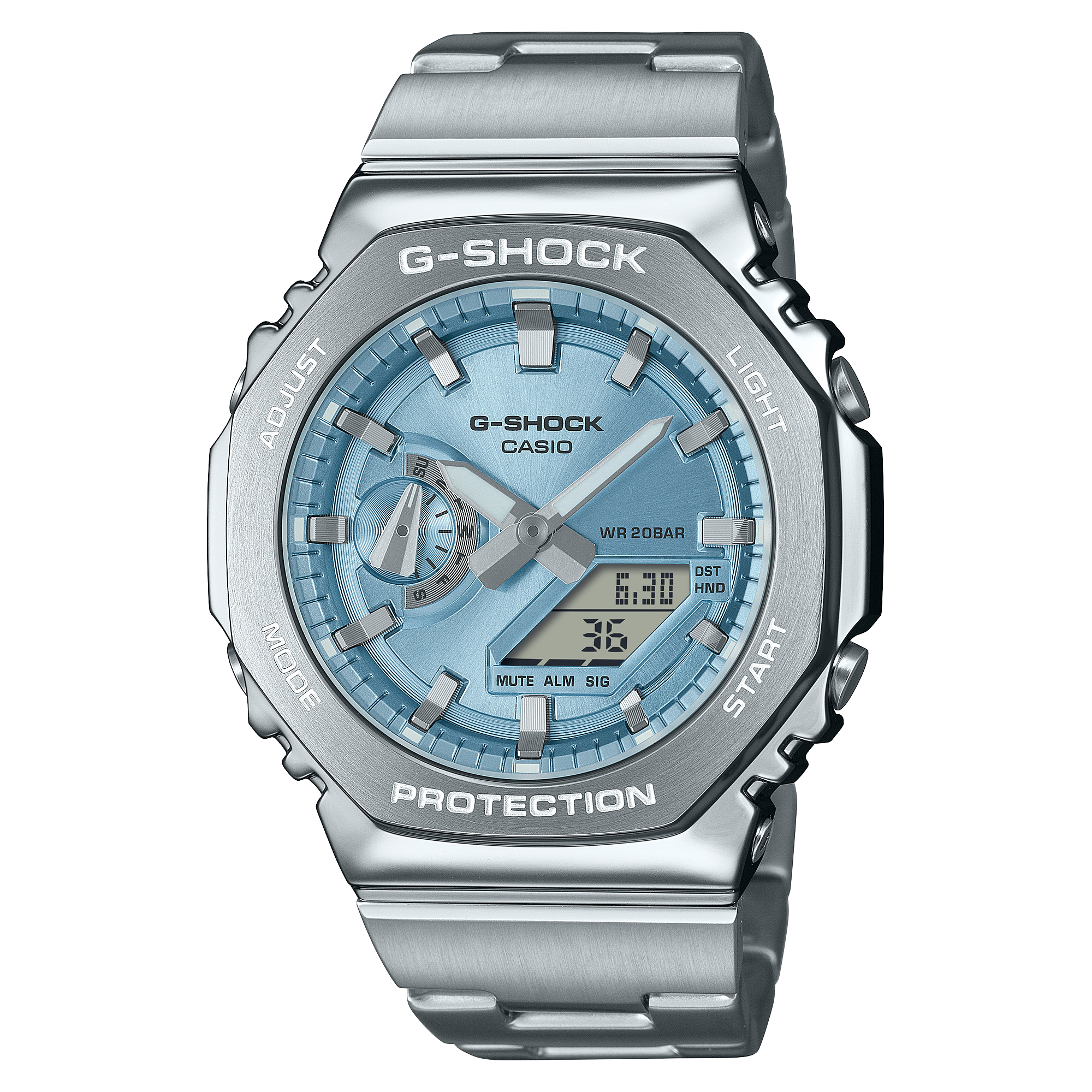 GM2110D-2A | Metal G-SHOCK Blue Dial Watch | Casio G-SHOCK - Casio