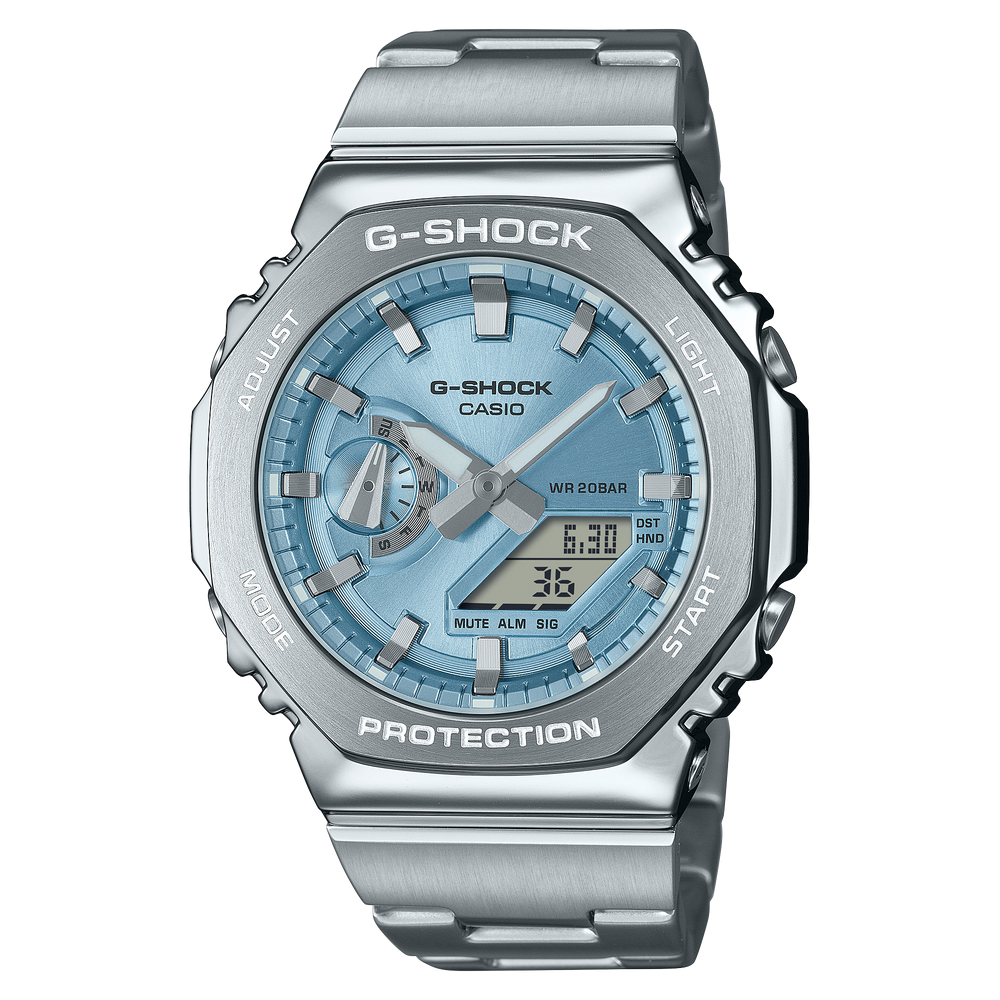 GM2110D-2A | Metal G-SHOCK Blue Dial Watch | Casio G-SHOCK - Casio