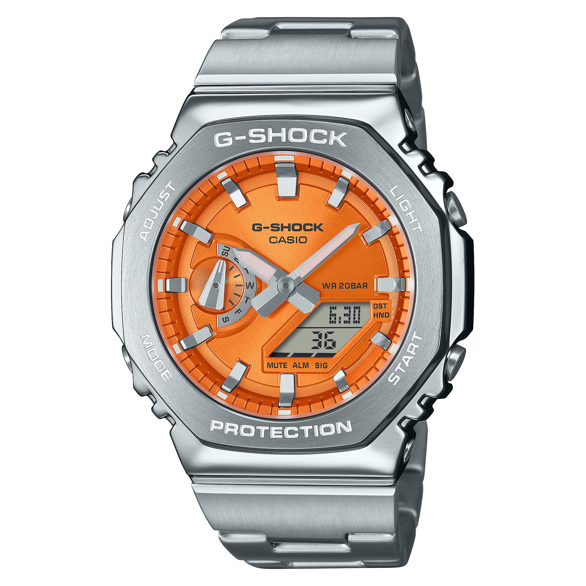 GM2110D-4A | Luxury Watch: Orange Dial Watch | Casio G-SHOCK - Casio