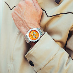 GM2110D-4A | Luxury Watch: Orange Dial Watch | Casio G-SHOCK - Casio