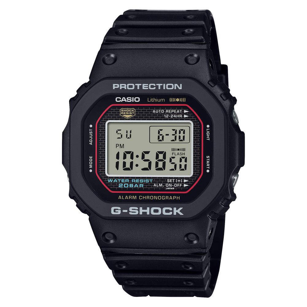 DW5000R-1A | G-SHOCK DIGITAL Black - Casio