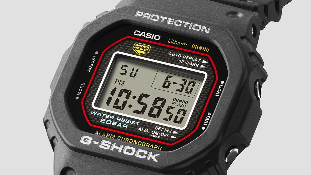 DW5000R-1A | G-SHOCK DIGITAL Black - Casio